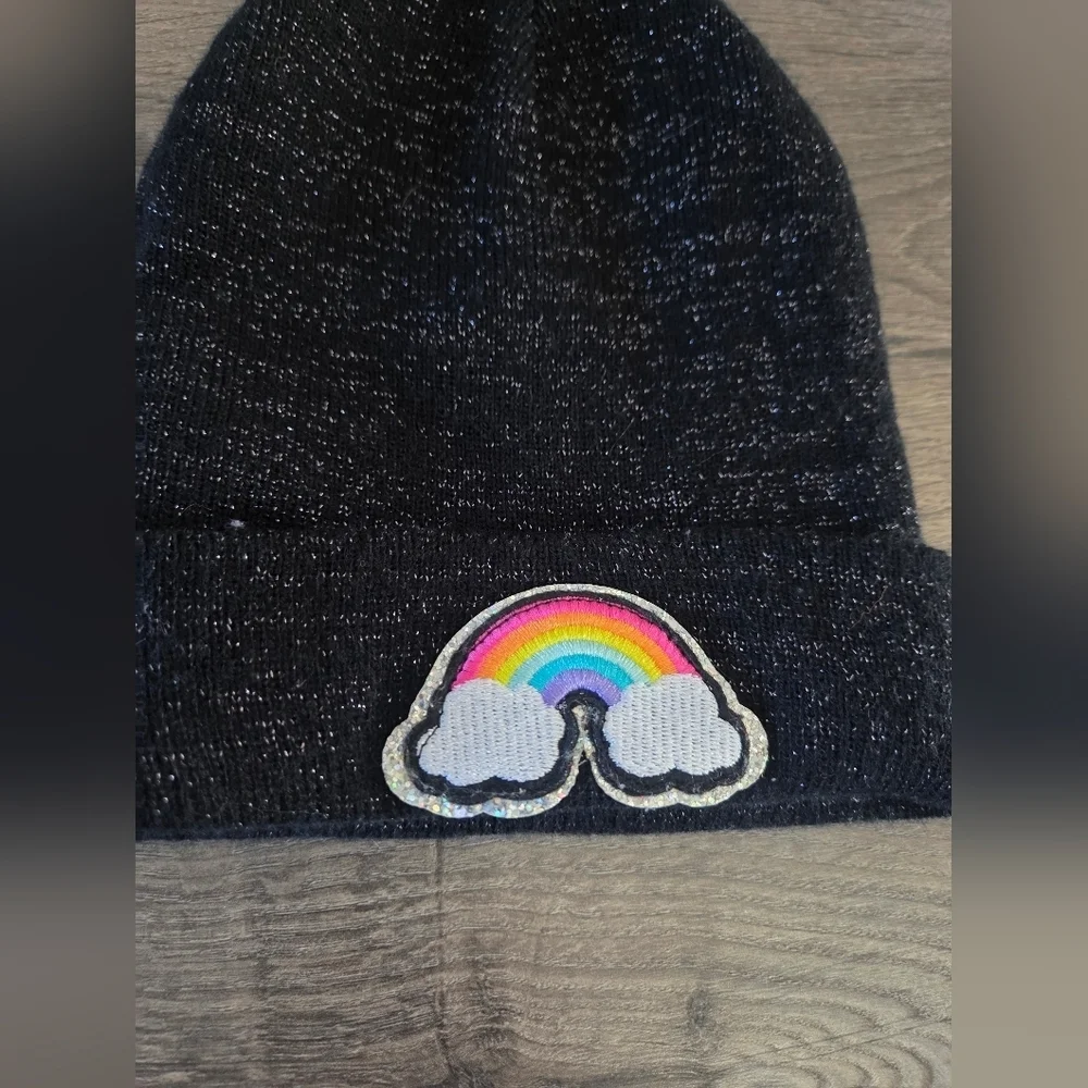 Girls JoJo Siwa Glitter Beanie Hat